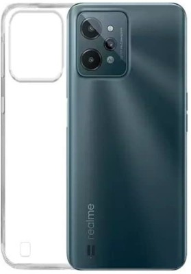 COVERNEW Back Cover for Realme RMX3501C31 / Realme C31(Transparent, Grip Case, Silicon, Pack of: 1)