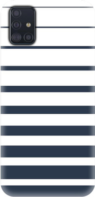 Smutty Back Cover for Samsung Galaxy A51(Blue, White, Hard Case, Pack of: 1)