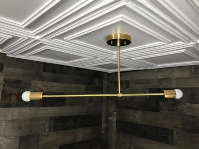 antique nautical creations Pendant Lamp Ceiling Lamp(Gold)