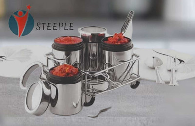 STEEPLE Spice Set Stainless Steel