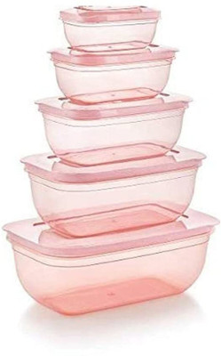 Krupasadhya Plastic Grocery Container  - 1 L(Multicolor)