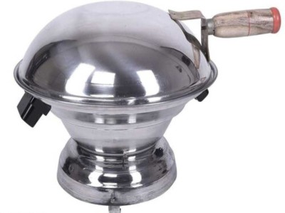 Mahalaxmi Dal Bati maker Baking Oven, 25 cm X 25 cm X 35 cm, Induction Bottom Non-Stick Coated Cookware Set(Aluminium, Steel, 1 - Piece)