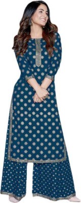 Modyaa Women Kurta Palazzo Set