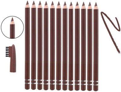 tanvi27 BROWN(BOLD MATTE FINISH WATER PROFF & LONG LASTING EYE BROW PENCIL WITH BRUSH)