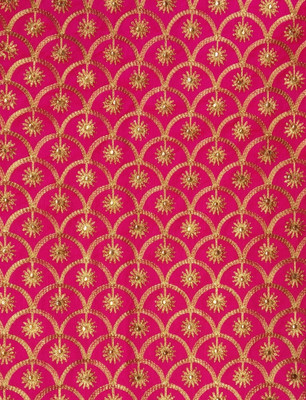 Dudheeba Textiles Silk Blend Printed Blouse Material