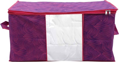 Ganpati Bags Pack of 1 GB Laheriya design Blanket Cover to Store your Rajai and Blankets GB-6070(Pink)