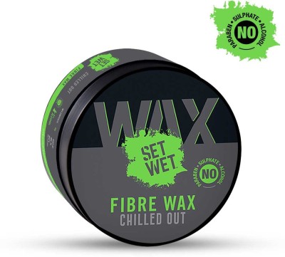 SET WET Fibre Wax for Extra Hair Volume, Strong Hold & Matte Finish, No Sulphate, No Alcohol, No Paraben Hair Wax(60 g)