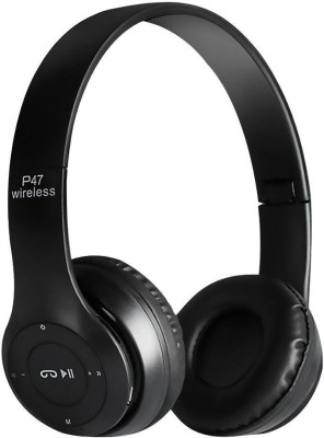 G2L BT Wireless Sports Gaming Headphone With FM&SD Card Slot Bluetooth Headset Bluetooth & Wired Headset(Black, On the Ear)