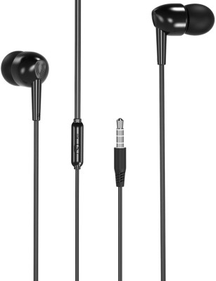 FEND EP 37 For INFlNlX Zero 5G/Note 11/Note 11s/Note 10 Pro/Hot 11s/10s/10/Smart 5/5A Wired Headset(Black, In the Ear)