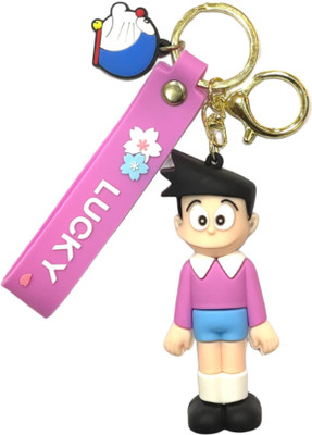 Augen Keychain-3D-SunioPink Key Chain