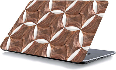 qth PATTERNS LAP-6311 VINYL Reusable Laptop Skin Compatible for 15.6 inch(Theme: Patterns)