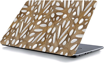 qth PATTERNS LAP-6467 VINYL Reusable Laptop Skin Compatible for 15.6 inch(Theme: Patterns)