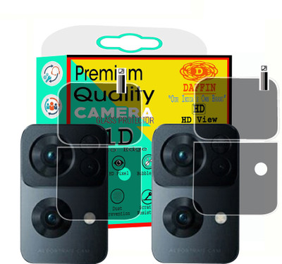 DAFFIN Back Camera Lens Glass Protector for Oppo Reno7 Pro 5G(Pack of: 2)
