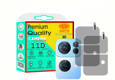 DAFFIN Back Camera Lens Glass Protector for Oppo Reno7 Pro 5G(Pack of: 2)