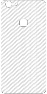 candeal mart Vivo V7 carbon fiber 3D back skin / Back sticker Mobile Skin / Protective film Mobile Skin(Transparent)