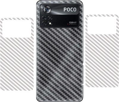 DVANK POCO X4 PRO 5G || 3D CARBON FIBER ULTRA-THIN BACK LAMINATION || Mobile Skin(TRANSPARENT)