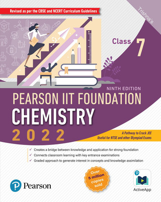 Pearson IIT Foundation Chemistry Class 7 | Ninth Edition Paperback(Paperback, Trishna)