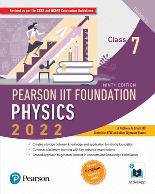 Pearson IIT Foundation Physics Class 7 | Ninth Edition | By Pearson(Paperback, Trishna)