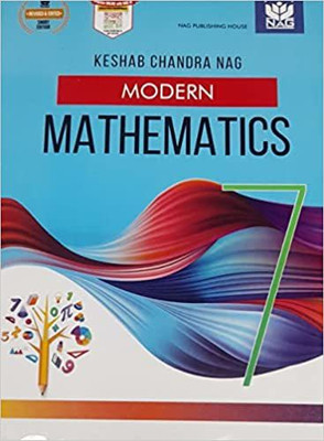 Modern Mathematics Class-7 By K.c. Nag 2021 Edition(Paperback, Keshab Chandra Nag)