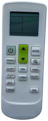 Savaliya Enterprise Air Conditioner Remote Compatible For  WHIRLPOOL Remote Controller(off white)