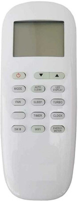 Savaliya Enterprise Air Conditioner Remote Compatible For  AC VIDEOCON Remote Controller(White)