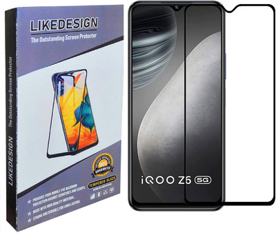 LIKEDESIGN Front and Back Screen Guard for Vivo iQOO Z6 5G, iQOO Z6 5G(Pack of 1)