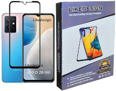 LIKEDESIGN Front and Back Screen Guard for Vivo iQOO Z6 5G, iQOO Z6 5G(Pack of 1)