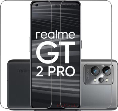 DSCASE Tempered Glass Guard for realme GT 2 Pro, Realme GT 2 Pro, realme GT2 Pro(Pack of 2)