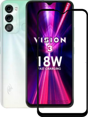 Chronic Tempered Glass Guard for Itel Vision 3(Pack of 1)