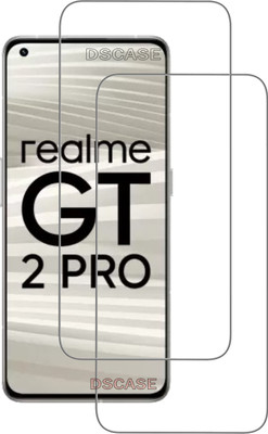 DSCASE Tempered Glass Guard for realme GT 2 Pro, Realme GT 2 Pro, realme GT2 Pro(Pack of 2)