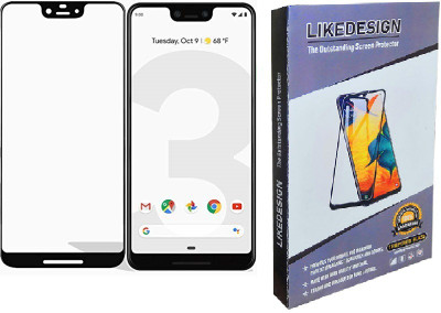 LIKEDESIGN Tempered Glass Guard for Google Pixel 3 XL, Pixel 3 XL(Pack of 1)