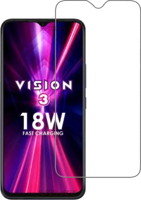 VDAT Tempered Glass Guard for Itel Vision 3(Pack of 1)
