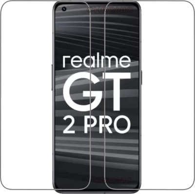 Chronic Tempered Glass Guard for realme GT 2 Pro(Pack of 2)