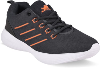 BLACKTOWN Running Shoes For Men(Grey, Orange , 6)