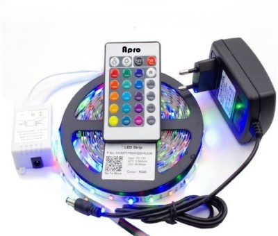 s k traders 300 LEDs 4 m Multicolor Color Changing, Flickering, Steady Strip Rice Lights(Pack of 1)