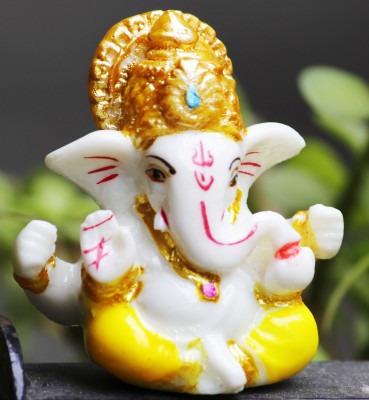 BECKON VENTURE Handcrafted Lord Ganesha Idols for home decor|God idols for car dashboard|Ganesha Idol for car dashboard, gifts And home|Ganesha statue in Religious Idols|ganesh idol in Spiritual & Festive Décor|decoration items for house|handicraft home decor|showpieces figurines|table decoration it