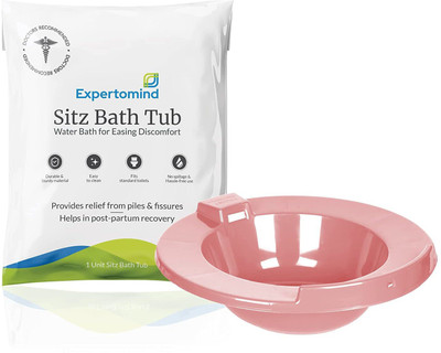 Expertomind Sitz Bath Tub for Men & Women | Recovery from Pain, Hemorrhoids & Postpartum Sitz Bath Tub