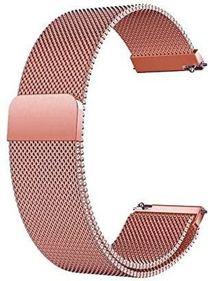 BLACK LOVIES 22MM MAGNETIC MILANESE MESH LOOP BELT Smart Watch Strap(Pink)