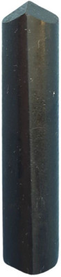 Maitri Export Black Tourmaline 3 Facet Single Point Polished Asymmetrical Crystal Stone(Black 1 Pieces)