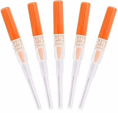 Mumbai Tattoo Catheter Piercing Needles 10 PCS/14G Disposable Stack Tattoo Needles(Pack of 10)
