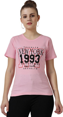AFFAIR Casual Printed Women Pink Top