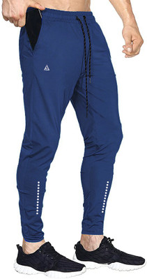 AVOLT Printed Men Blue Track Pants