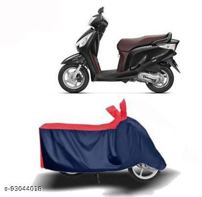 KEDIT Two Wheeler Cover for Honda(Aviator, Red, Blue)