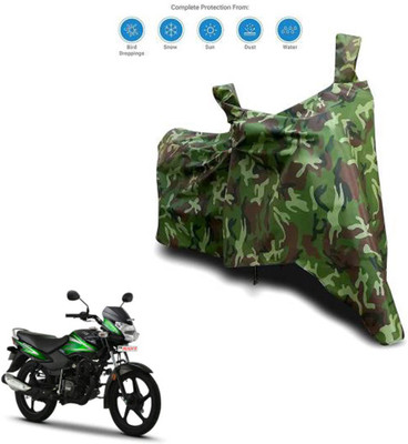 OliverX Waterproof Two Wheeler Cover for TVS(Star City BS6, Green)