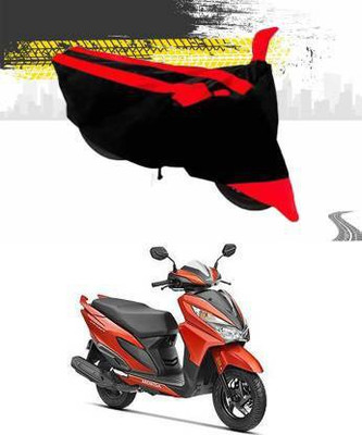 STAR TRADING LIFE Waterproof Two Wheeler Cover for Honda(Grazia, Black, Red)