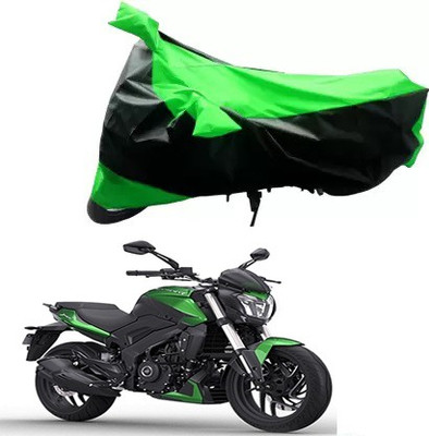 JVG Two Wheeler Cover for Bajaj(Dominar, Black, Green)