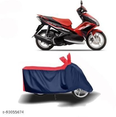 KEDIT Two Wheeler Cover for Honda(Blade 125, Red, Blue)