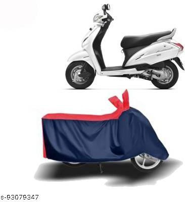 KEDIT Two Wheeler Cover for Honda(Activa 3G, Red, Blue)