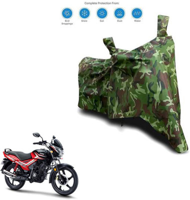 AutoGalaxy Waterproof Two Wheeler Cover for TVS(Star City, Green)