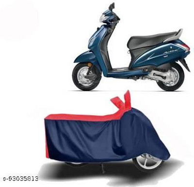 KEDIT Two Wheeler Cover for Honda(Activa 4G, Red, Blue)